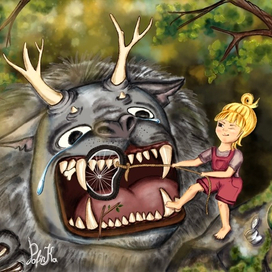 Лесное чудовище 