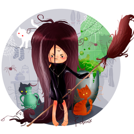 Маленькая ведьмочка