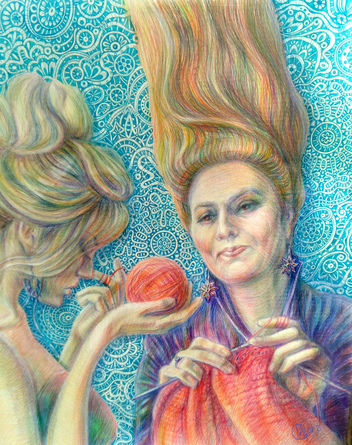 мать и дочь