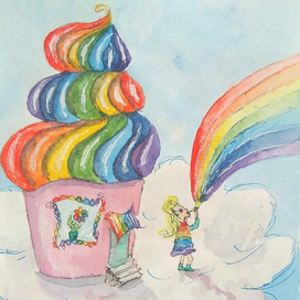 Домик радужной феи