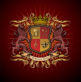 Разработка герба для сети тематических ресторанов.