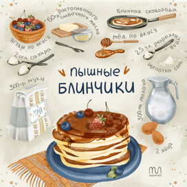 Рецепт БЛИНЧИКИ