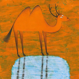 Почему верблюд оглядывается когда пьет. казахсая народная сказка