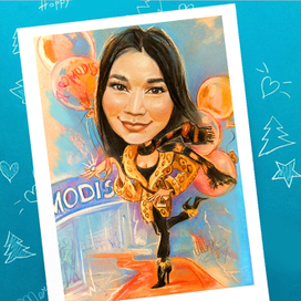 Шарж/подруге