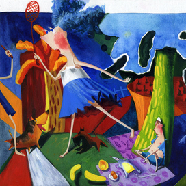 КриблиКраблиБум. Пикник у Дэвида Хокни.