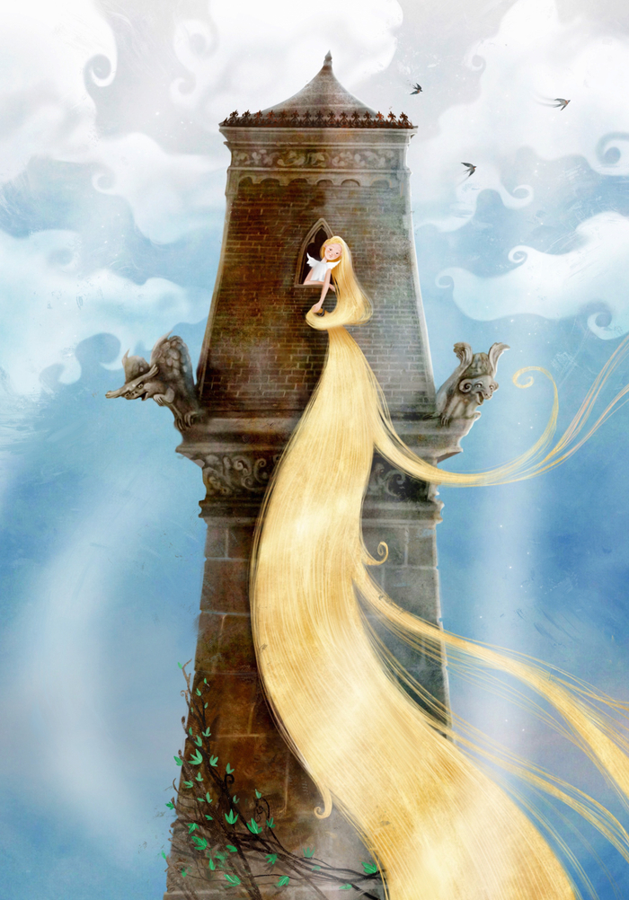 "Рапунцель" Братья Гримм