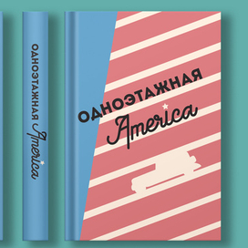 обложка к книге "Одноэтажная Америка"