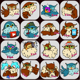 Стикеры для ВК, Телеграма и проч.