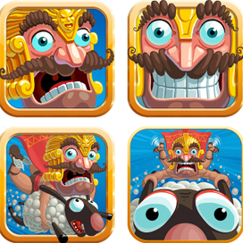 Варианты иконок для игры Sheep happens