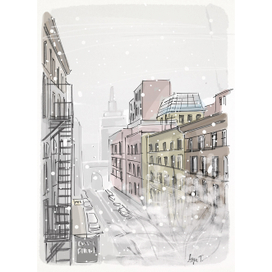 Утренний Нью-Йорк