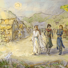 Иллюстрация к книге "Благословение небожителей"