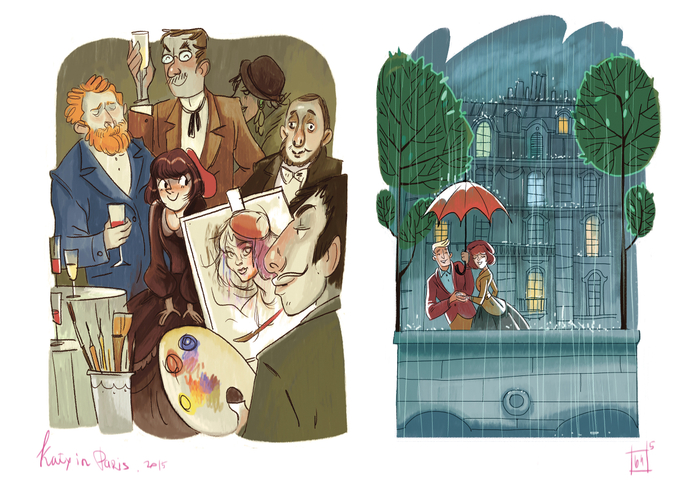 кати в париже