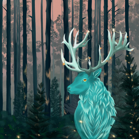 Лесной дух оленя