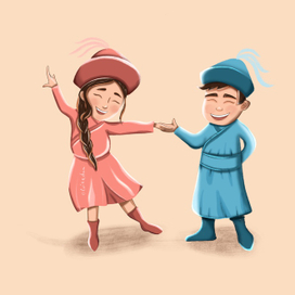 Танцующие дети