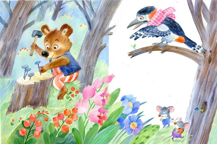 дятлы в городе