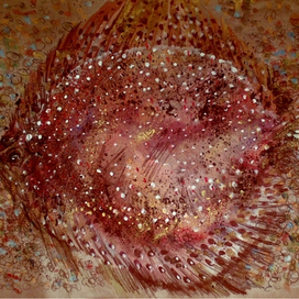 Лежачая плоско-дура в крапинку