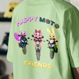 Разработка векторных маскотов для мерча