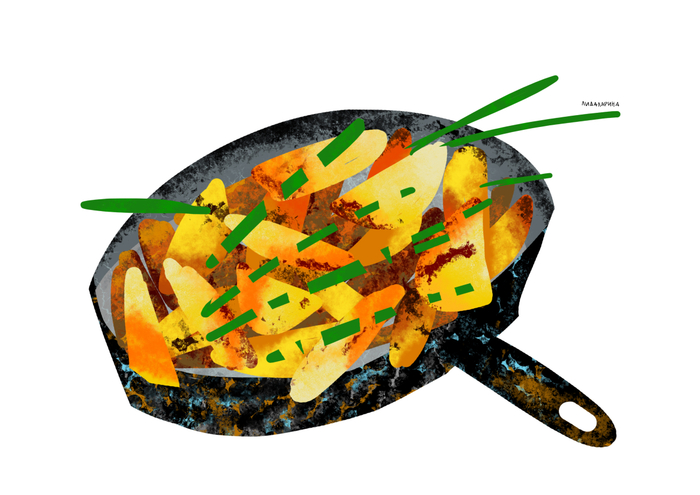 бабушкина картошка