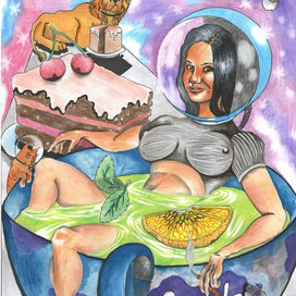 космическая чика