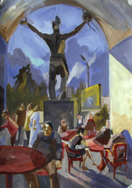 Кафе у метро Рижская