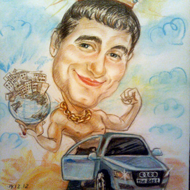 дружеский шарж