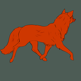 рыжий волчара