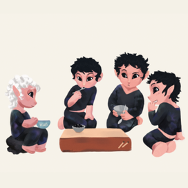 Работа к конкурсу по персонажу от издательства Инопланетянин