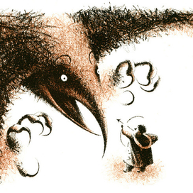 Куткынняку и орел