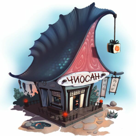 Восточный домик