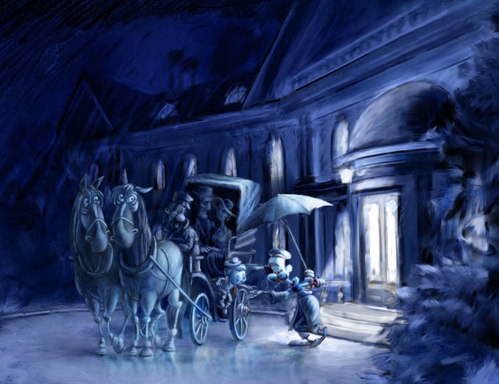 Концепт к игре. Приехали...