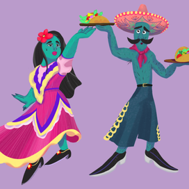 Бренд-персонаж для такерии