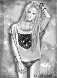 Портрет неизвестной девушки