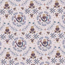 Принт "Сонный мак"