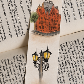Памятная Закладка в книгу 