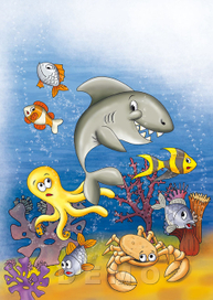 а вот пришла акула