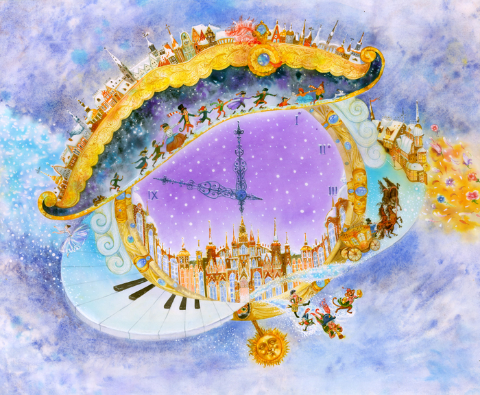 Волшебные часы. "Щелкунчик" 2 часть.