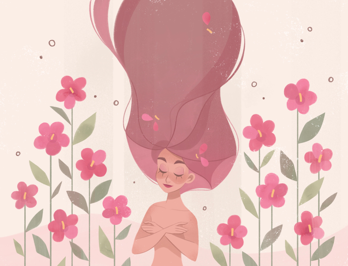 Гибискус | Упаковка масла для волос