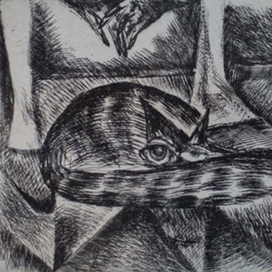 Ночные раздумья с котом в ногах