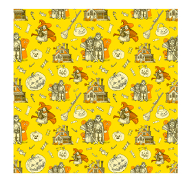 Паттерн «Сладость или гадость» на тему Хэллоуина