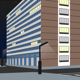 ночной город