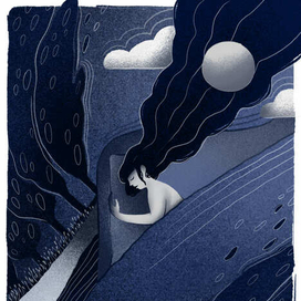 Лесная постель (ночь)