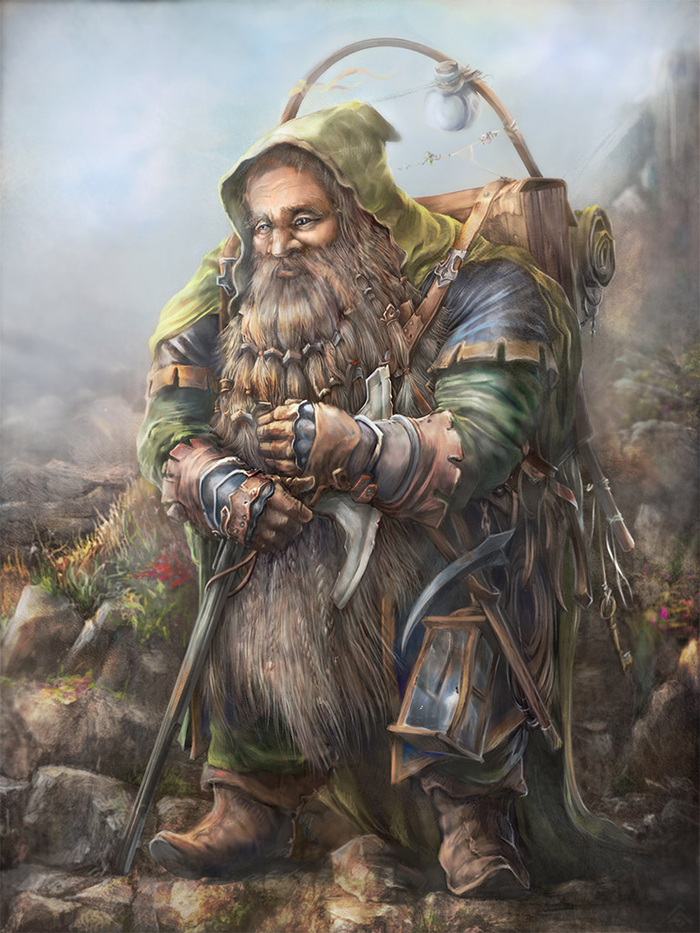 Гном на марше