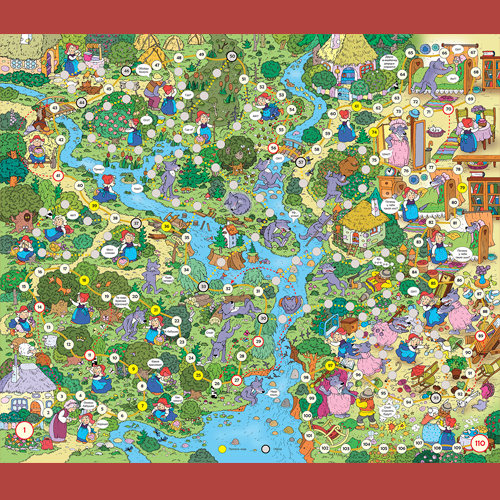 Игра-бродилка "Красная шапочка"