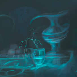 Синий натбрморт