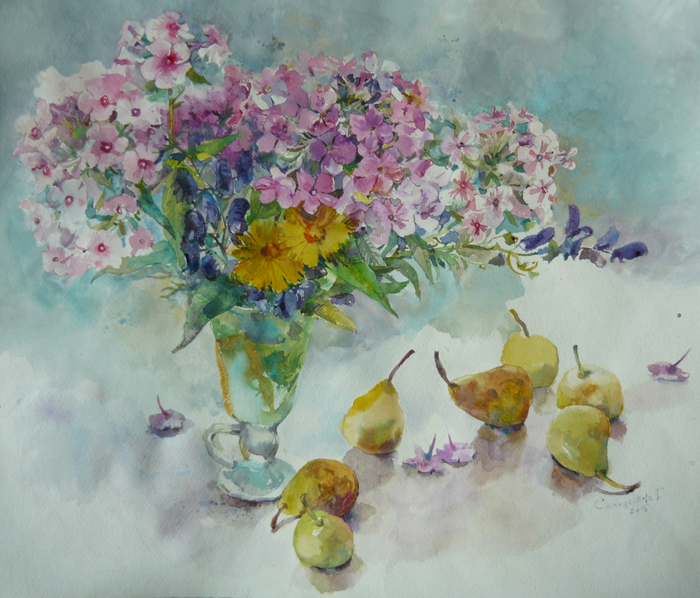 Флоксы и груши 2