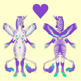 Референс фурри персонажа