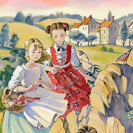 Братья Гримм "Беляночка и Розочка" 4