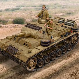 Pz III Ausf N ( commission artwork )