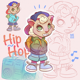 Барашек-танцор (сharacter сoncept)