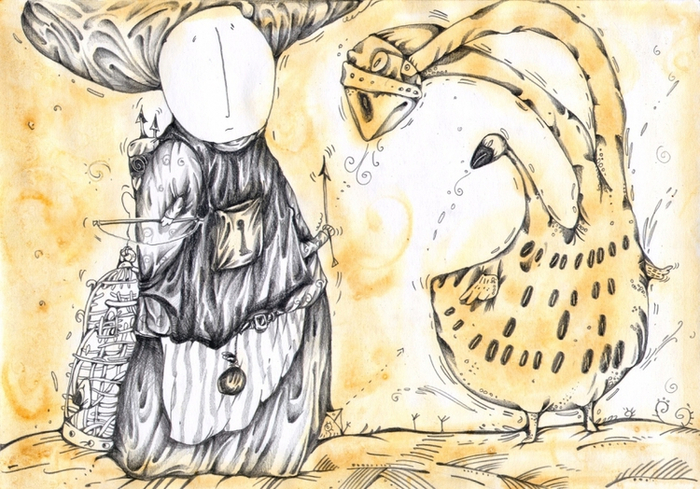 «Как Ловцы Птиц дрались с Драконом»